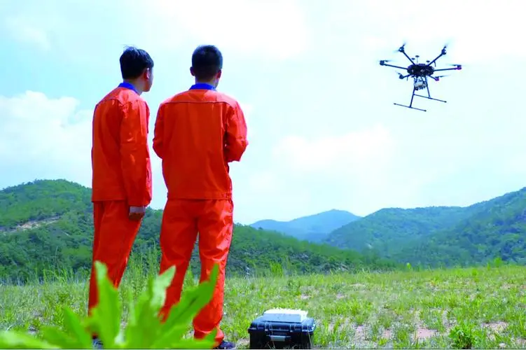 琼中无人机倾斜摄影巡检拍摄